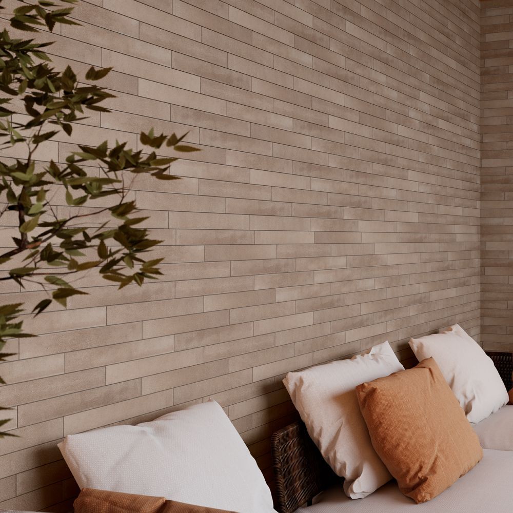 Field Tile Porto 2 x 18 Beige  40247 - Jeffrey Court (Please Call us for Special Pricing)
