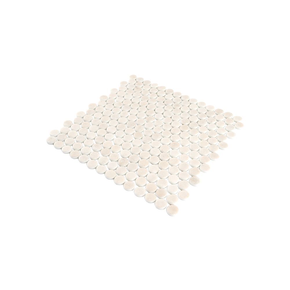 Sierra Penny Mosaic Cream  40258 - Jeffrey Court (Please Call us for Special Pricing)