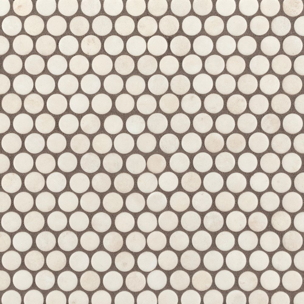 Sierra Penny Mosaic Cream  40258 - Jeffrey Court (Please Call us for Special Pricing)