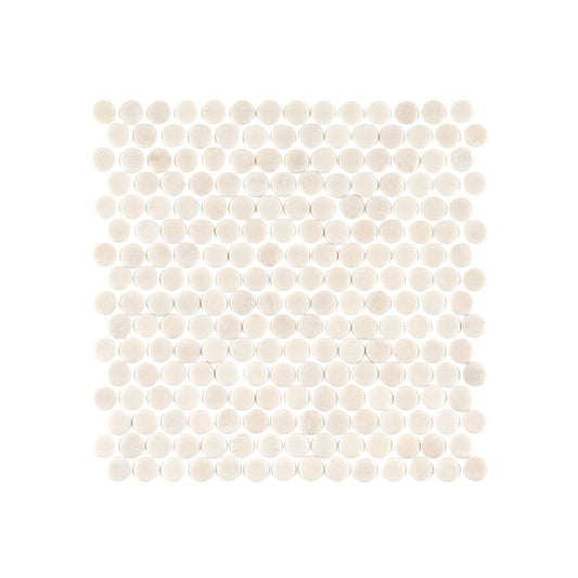 Sierra Penny Mosaic Cream  40258 - Jeffrey Court (Please Call us for Special Pricing)