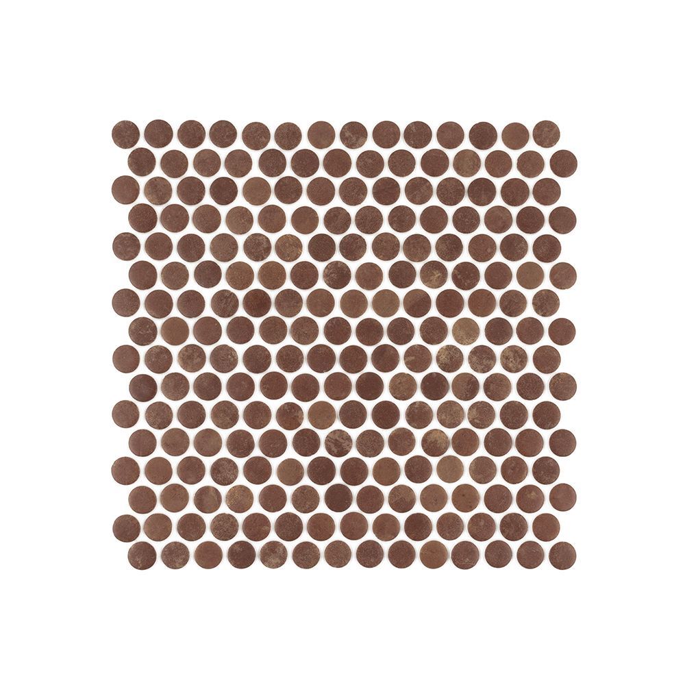 Sierra Penny Mosaic Clay  40262 - Jeffrey Court (Please Call us for Special Pricing)