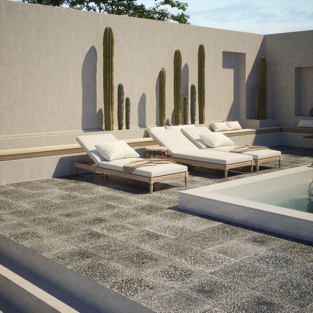 Paver 16" x 16" Vermouth  51648  Available - Jeffrey Court (Please Call us for Special Pricing)