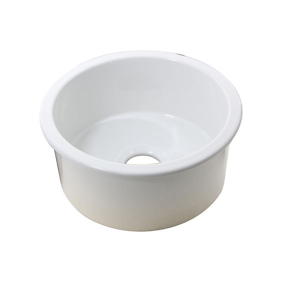 NANTUCKET SINKS 18" Bar Prep Sink White HYANNIS-18  (FREE SHIPPING PROMO SEPTEMBER 2025)