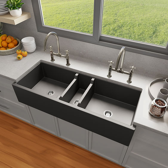 NANTUCKET SINKS 47.25 Inch Farmhouse Apron Fireclay Sink FCFS4718  (FREE SHIPPING PROMO SEPTEMBER 2025)