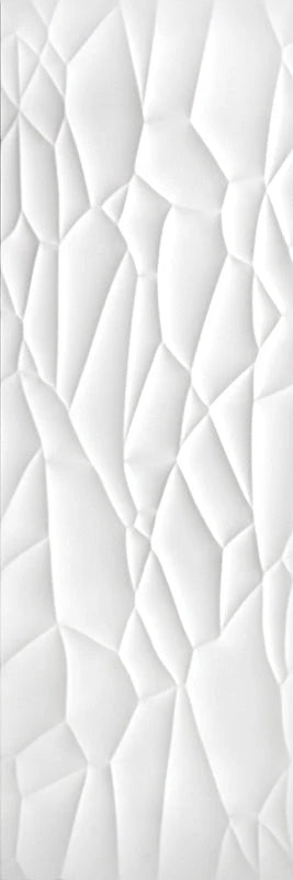 Mojave White 12x36 Deco Tile - Glacier Collection - (SUMMER SALE)