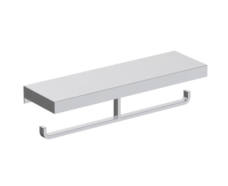 Kartners Hotel Items Double Toilet Paper Holder With Shelf (PLEASE CALL US FOR SPECIAL PRICING)