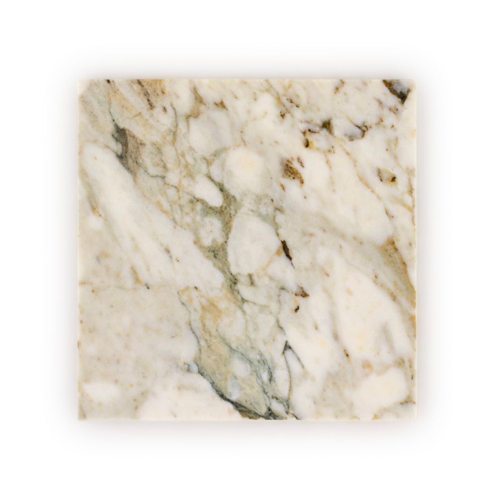 12" x 12" Polished Calacatta Verde  74320 - Exotic Marble Collection (Please Call for Special Pricing)