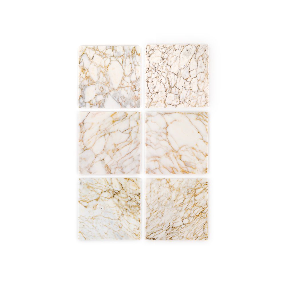 12" x 12" Polished Afyon Gold  74327 - Exotic Marble Collection (Please Call for Special Pricing)