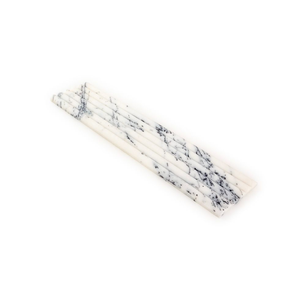 6" x 24" Lilac  74355 - Exotic Marble Collection Fluted Marble Tile (Please Call for Special Pricing)