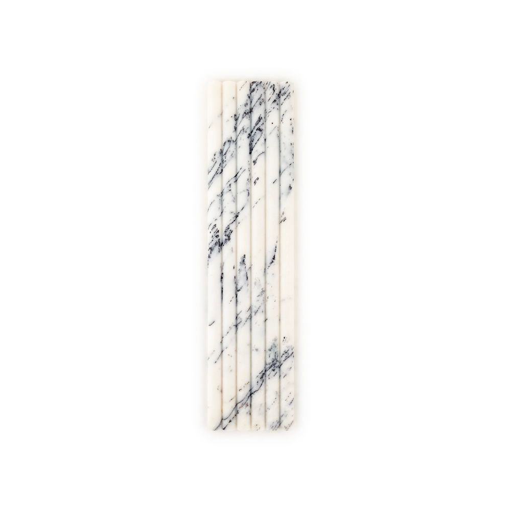 6" x 24" Lilac  74355 - Exotic Marble Collection Fluted Marble Tile (Please Call for Special Pricing)