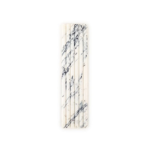 6" x 24" Lilac  74355 - Exotic Marble Collection Fluted Marble Tile (Please Call for Special Pricing)