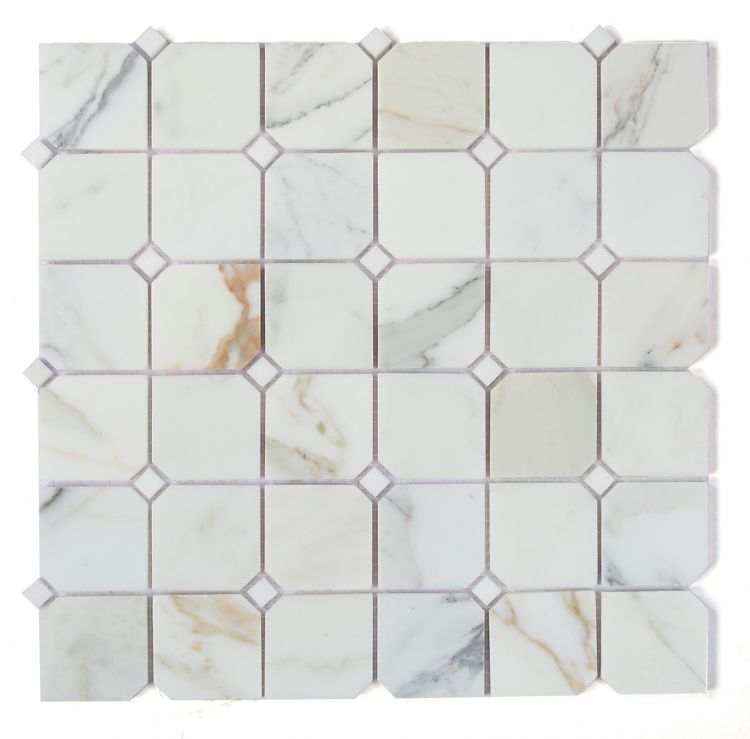 ELY Clipped Calacatta Gold 11.75'' x 11.75'' 