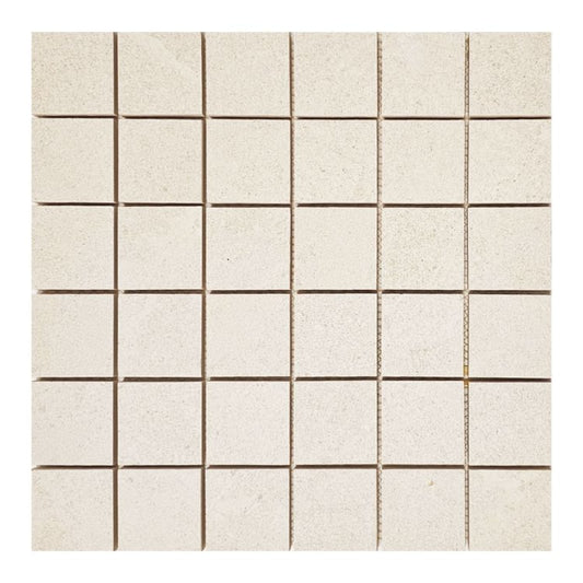 ELY Tune Ivory 2'' Square Matte 12'' x 12'' 