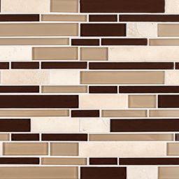 Parchment Mosaic Beige/Cream  82004 - Jeffrey Court (Please Call us for Special Pricing)