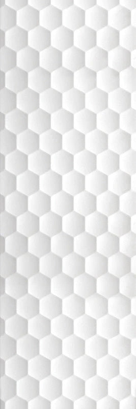 Leaves White 12x36 Deco Tile - Glacier Collection - (SUMMER SALE)