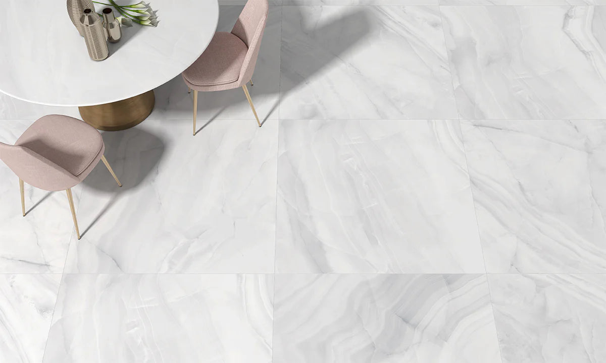 Blanc Onyx Porcelain Tile - Athena Collection - (SUMMER SALE)