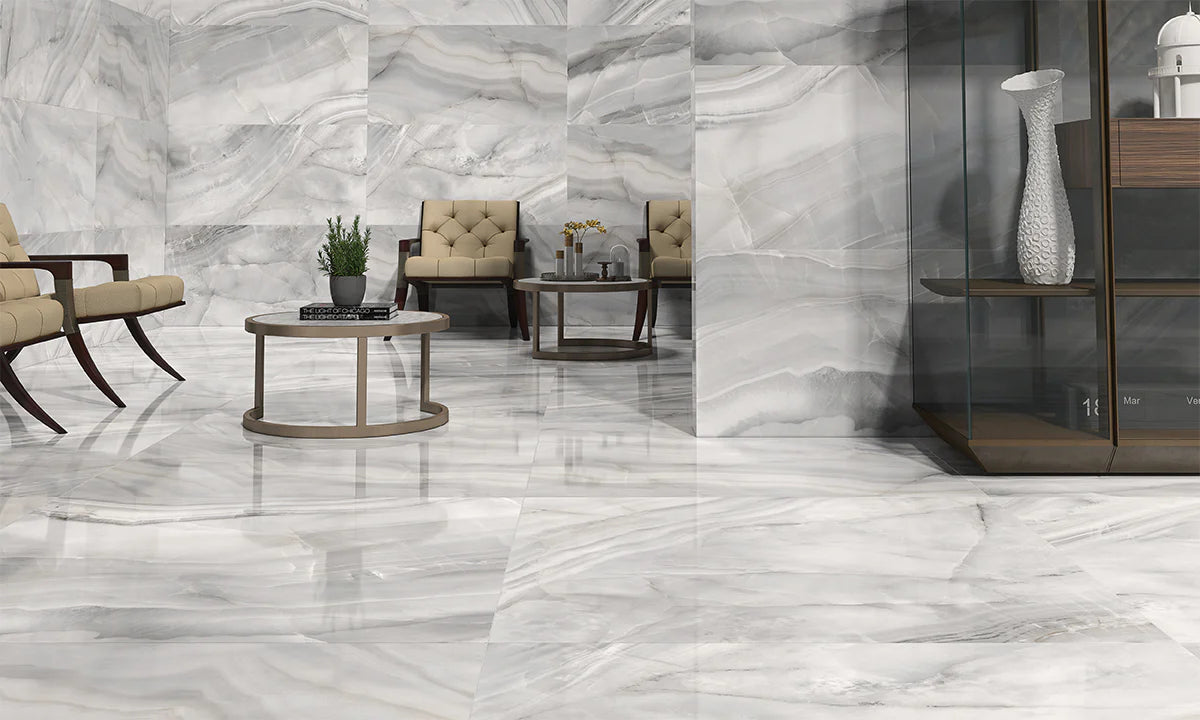 Plata Onyx Porcelain Tile - Athena Collection - (SUMMER SALE)