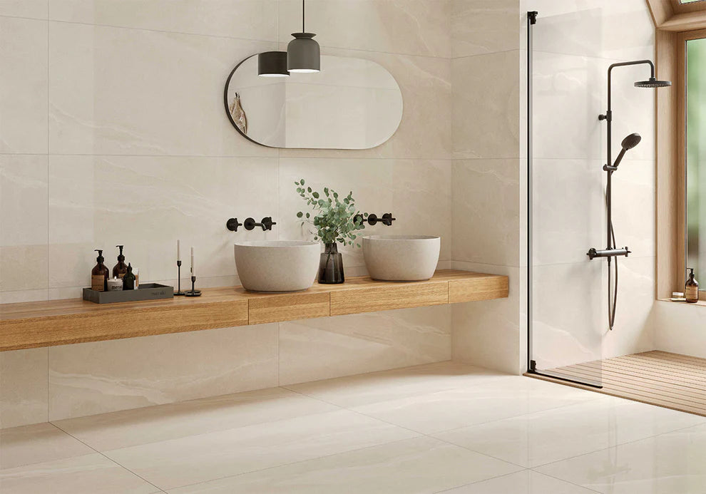 Ivory Porcelain Tile - Austral Collection - Made in Spain (SUMMER SALE)