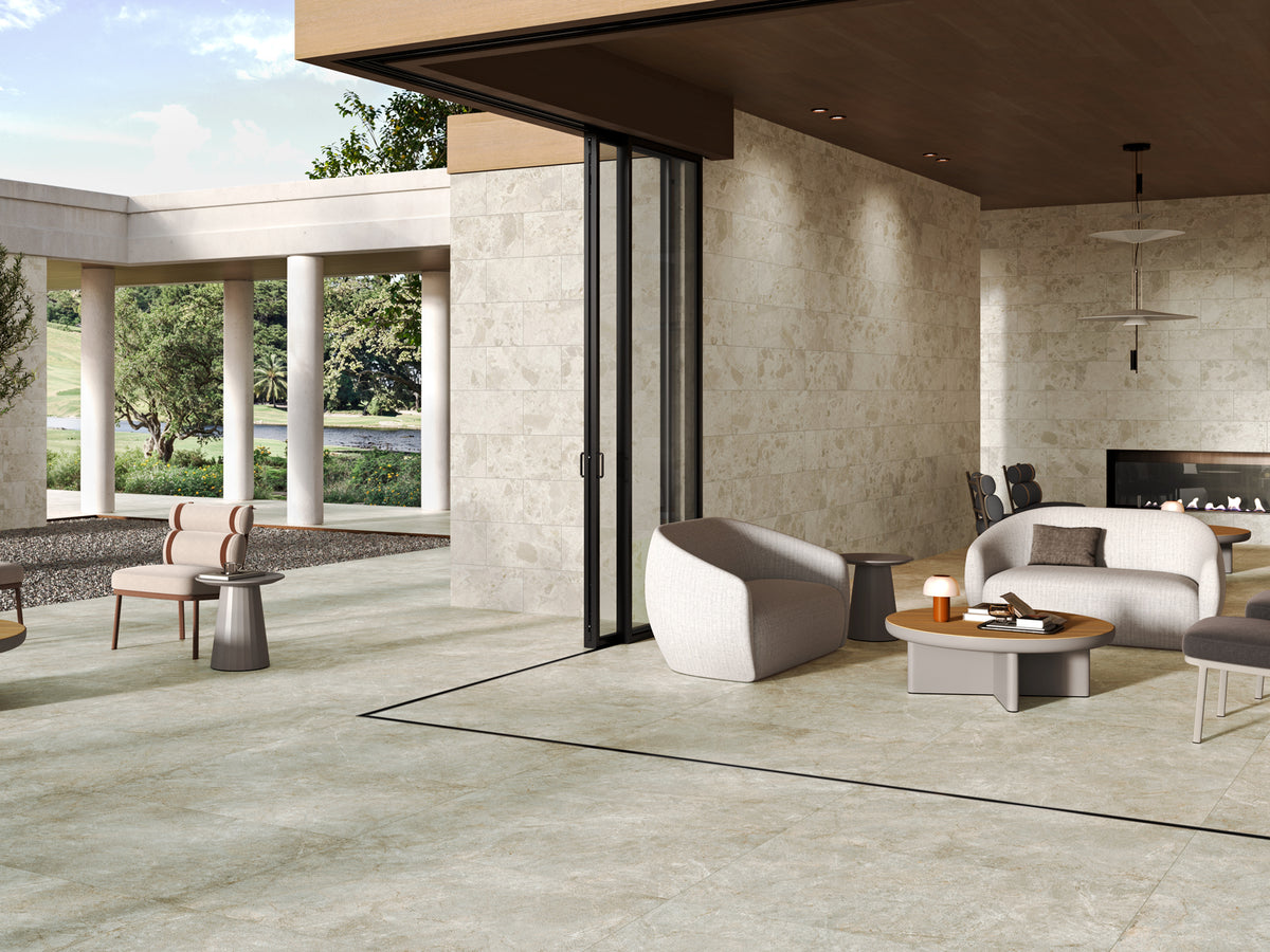Italian Stone Look Porcelain Tile – Crumble Stone 24x24 MX