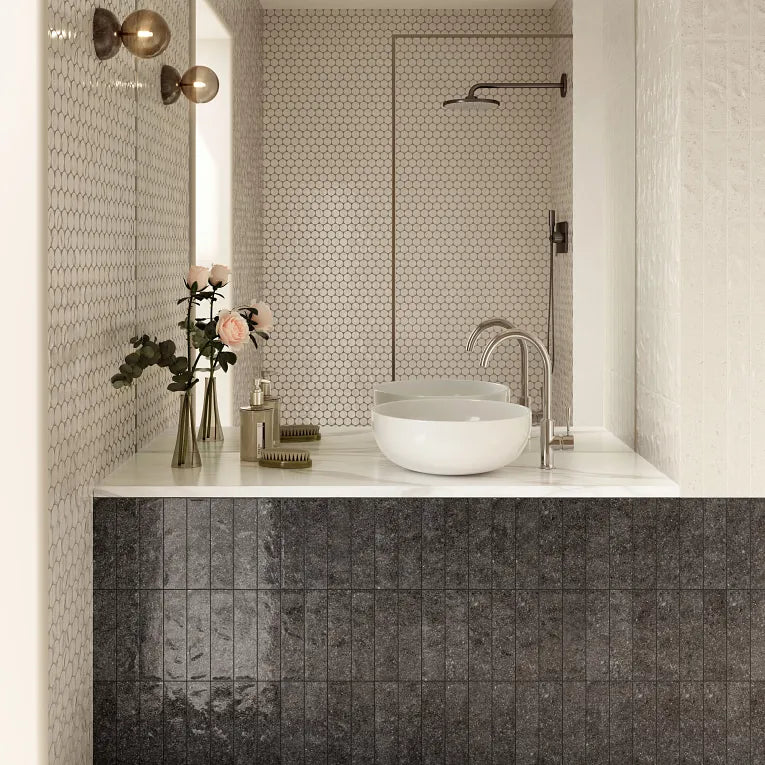 UMI CARBON 2X9 SUBWAY TILE - MADE IN ITALY - (PLEASE CALL US FOR SPECIAL PRICING)