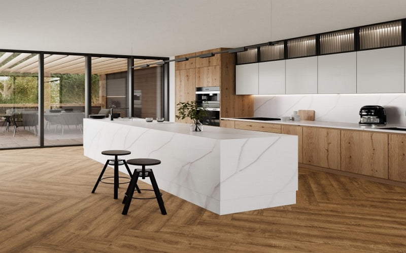 HIMACS Aurora Calacatta Ramo - 760*3680(30''*145'') (PLEASE CALL US FOR SPECIAL PRICING)
