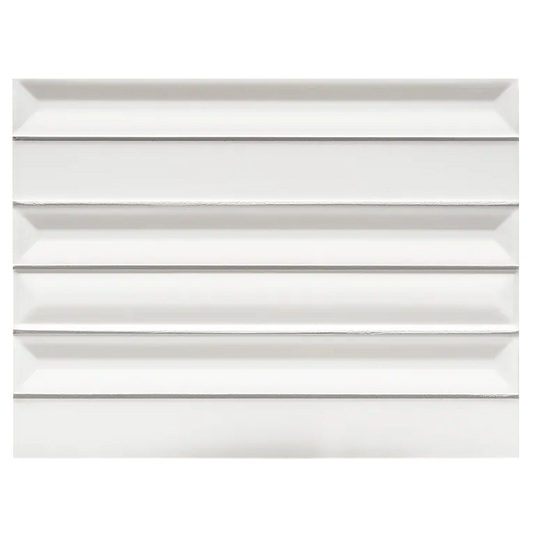 GEM BIANCO 2x16 - SOGNARE DECORATIVE TILE COLLECTIONS (SALE)