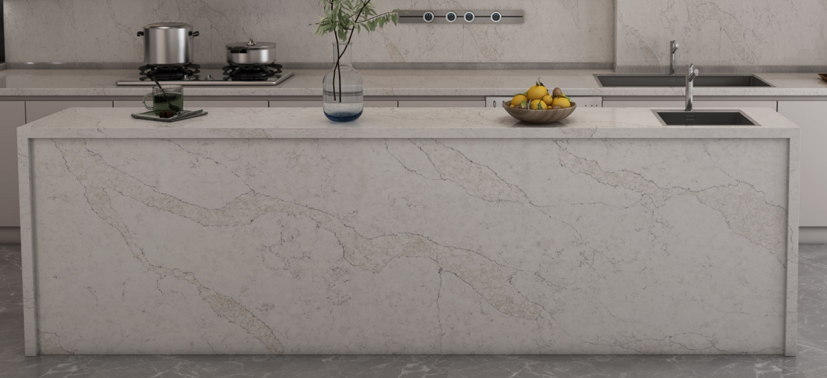 Calacatta Imperia Quartz- SUMMER CLEARANCE- ES