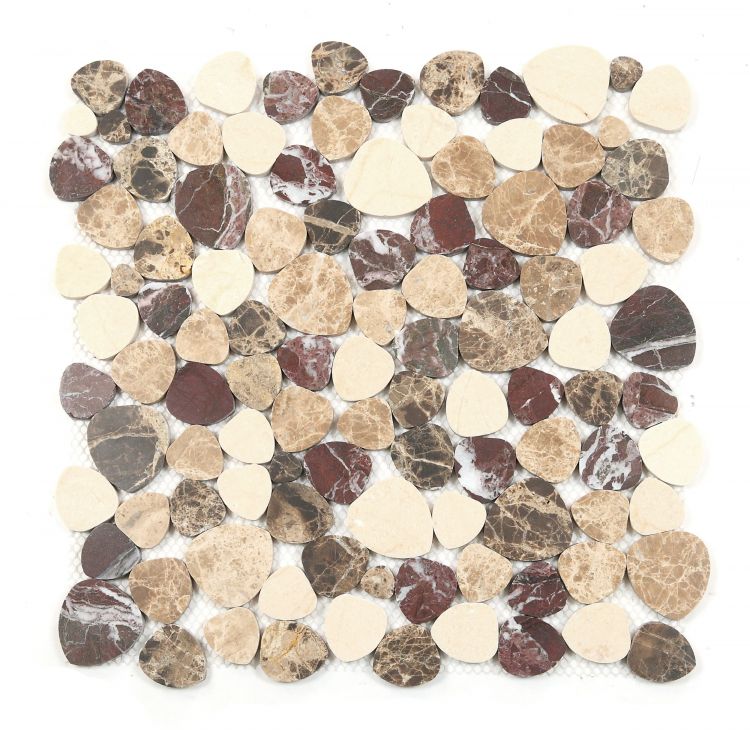 ELY Aphrodite Burgundy Brown 12'' x 12'' (please call for special pricing)