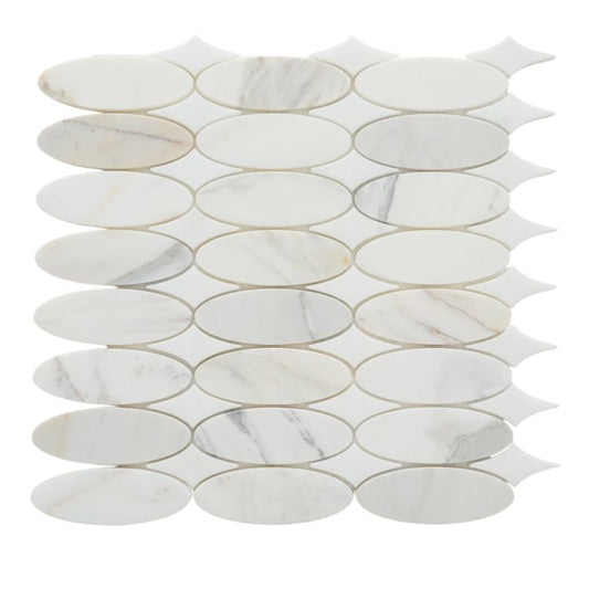 ELY Ellipse Calacatta Honed 11.75'' x 12''