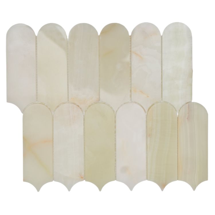 ELY Piano Onyx Green Polished 10'' x 11.75'' Mosaic