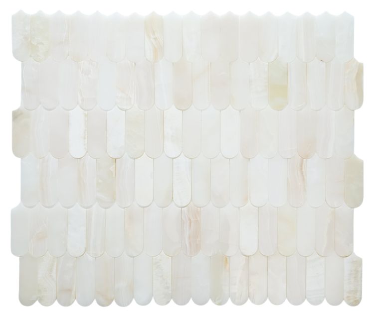 ELY Piano Onyx White Polished 10'' x 11.75''