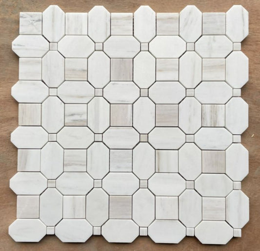 ELY Popeyes Fog White Honed 12'' x 12''