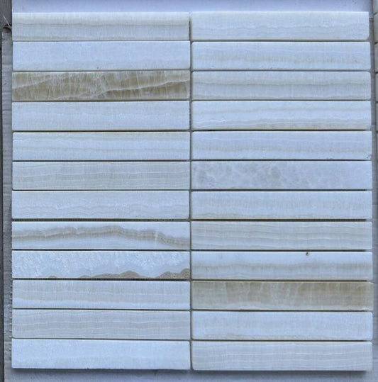 ELY Slot Onyx Ivory 11.75'' x 11.75''