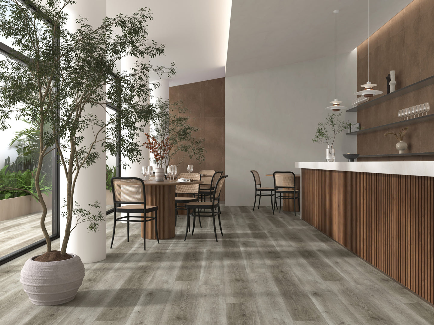 Evolux Lotus 12mil Collection Glue Down LVT 7'' x 48'' (SALE)