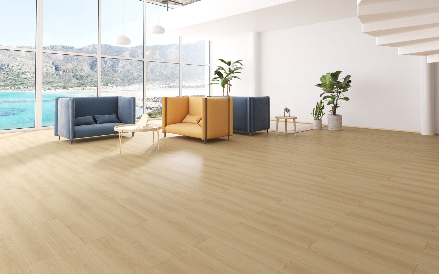 Evolux Powell 20mil Collection Glue Down LVT 7'' x 48'' (SALE)