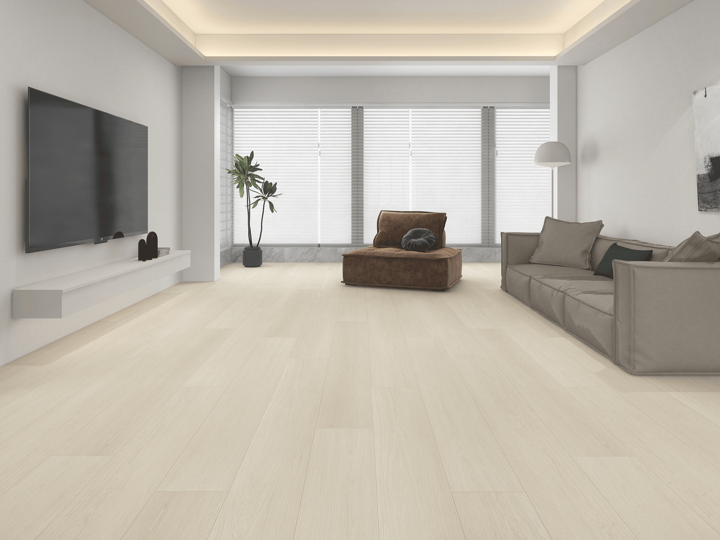 Evolux Whisper Woods Lite 8MM - 22mil LVT Collection 9'' x 60'' (SALE)