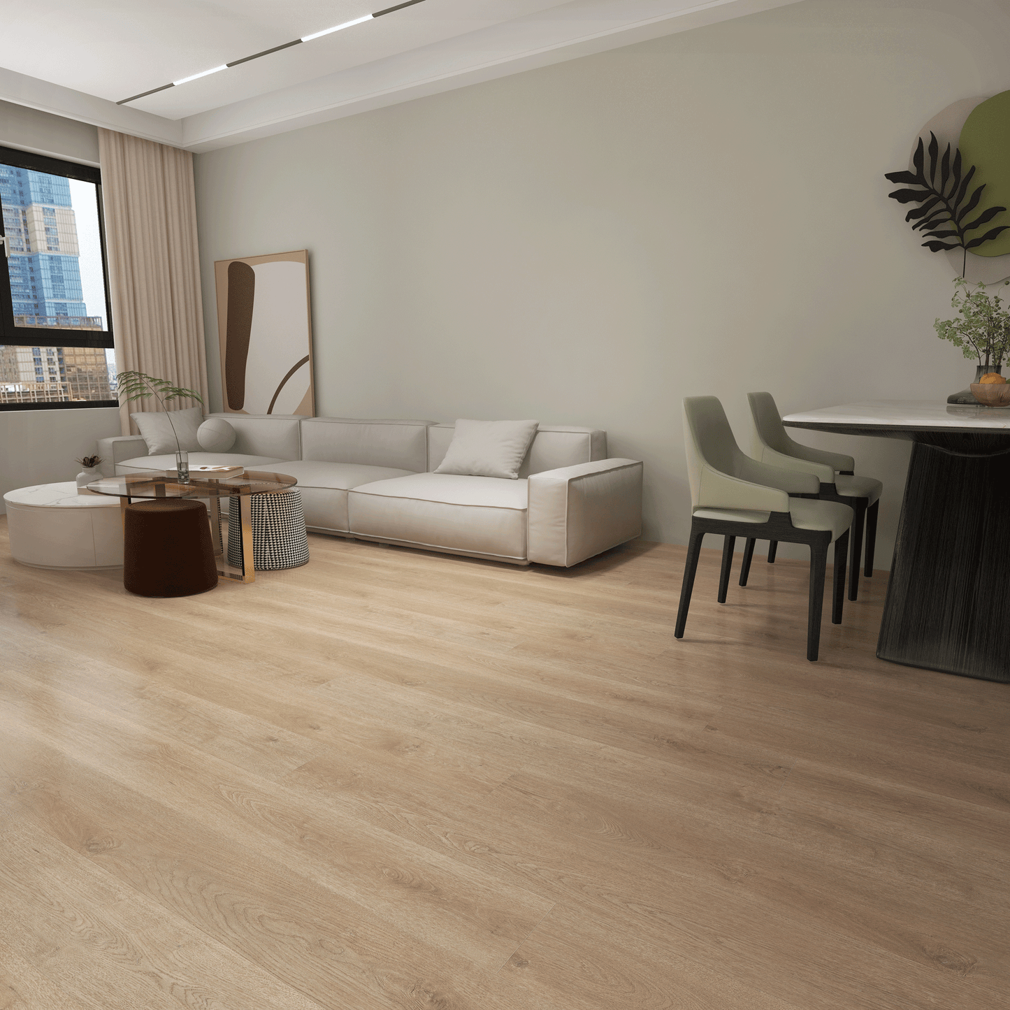 Evolux Whisper Woods Lite 8MM - 22mil LVT Collection 9'' x 60'' (SALE)
