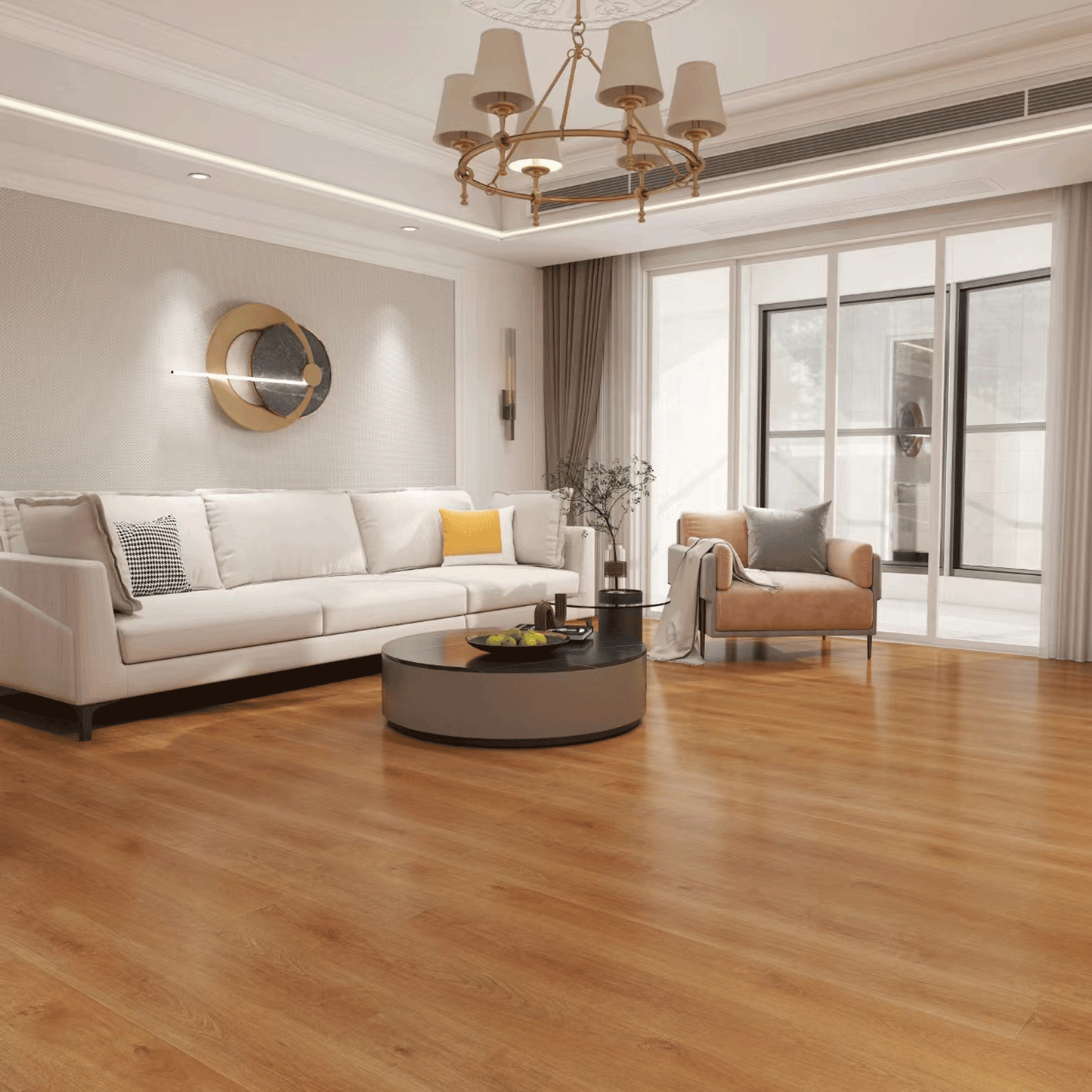 Evolux Whisper Woods Lite 8MM - 22mil LVT Collection 9'' x 60'' (SALE)