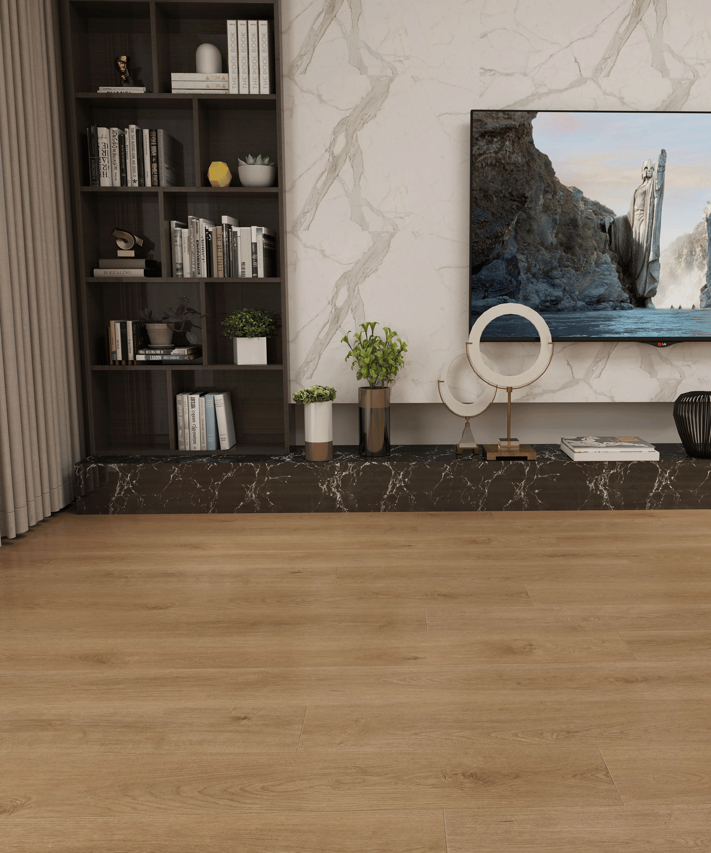 Evolux Whisper Woods Lite 8MM - 22mil LVT Collection 9'' x 60'' (SALE)
