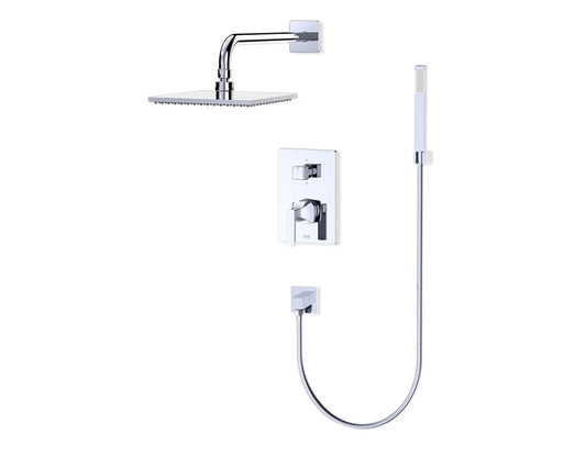 Fluid Oceanside Shower with Handheld Trim Package F2341T BN