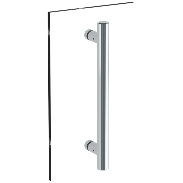 WATERMARK Titanium 22 Titanium 12" shower door pull/ glass mount towel bar GB21-GDP (ON SALE)