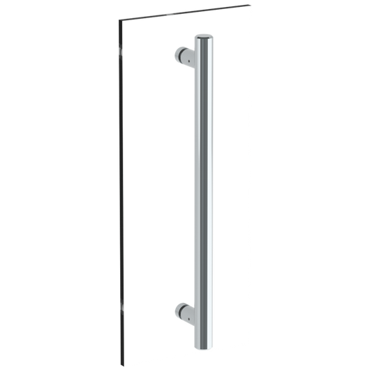 WATERMARK Titanium 22 Titanium 18" shower door pull/ glass mount towel bar GB23-GDP (ON SALE)