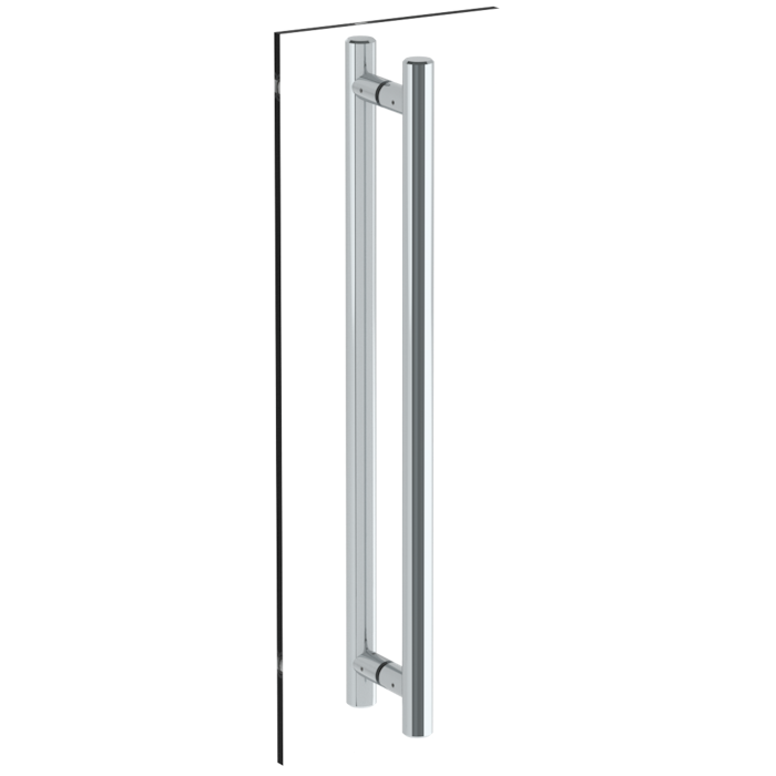 WATERMARK Titanium 22 Titanium 24" Double shower door pull/ glass mount towel bar GB24-DDP (ON SALE)