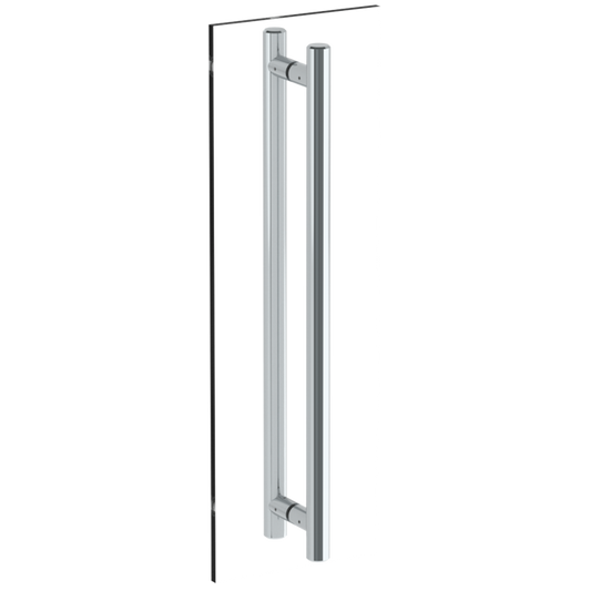 WATERMARK Titanium 22 Titanium 24" Double shower door pull/ glass mount towel bar GB24-DDP (ON SALE)