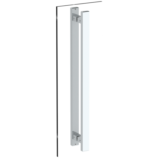 WATERMARK Edge 35 Rectangular 24" Double shower door pull/ glass mount towel bar GB34-DDP (ON SALE)