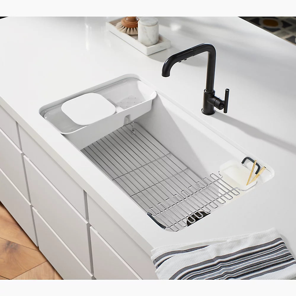 Kohler Riverby 33'' Undermount Single Bowl WorkStation Kitchen Sink