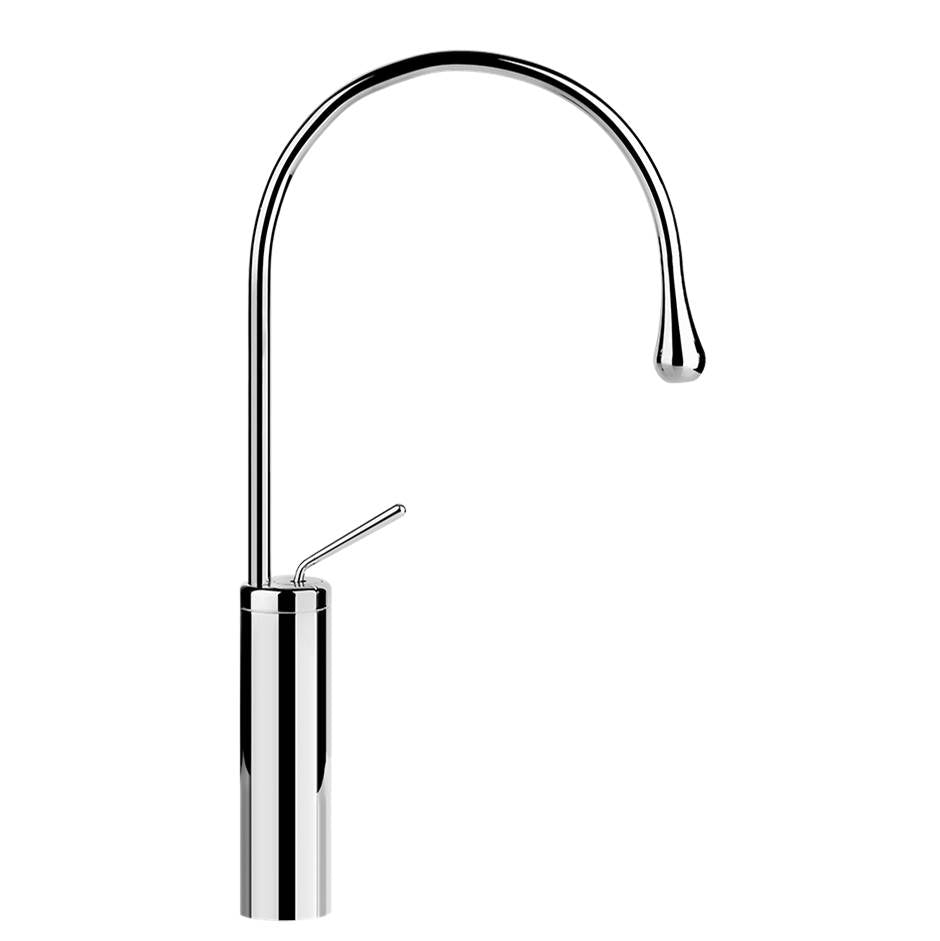 Gessi Tall Single Lever Washbasin Mixer Without Pop-Up Assembly