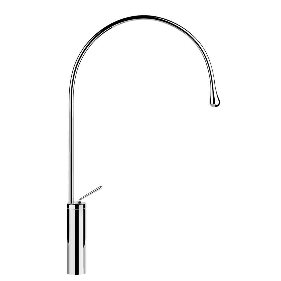 Gessi Tall Single Lever Washbasin Mixer Without Pop-Up Assembly