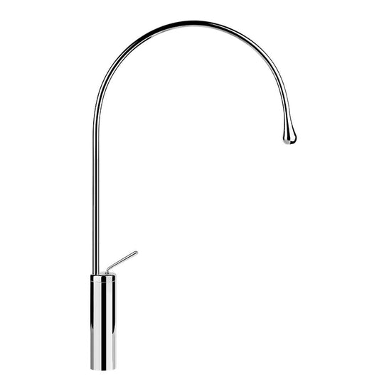 Gessi Tall Single Lever Washbasin Mixer Without Pop-Up Assembly