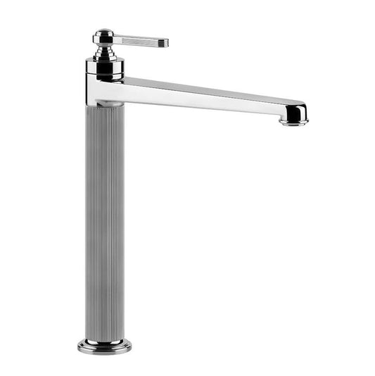 Gessi Tall Single Lever Washbasin Mixer With Pop-Up Assembly